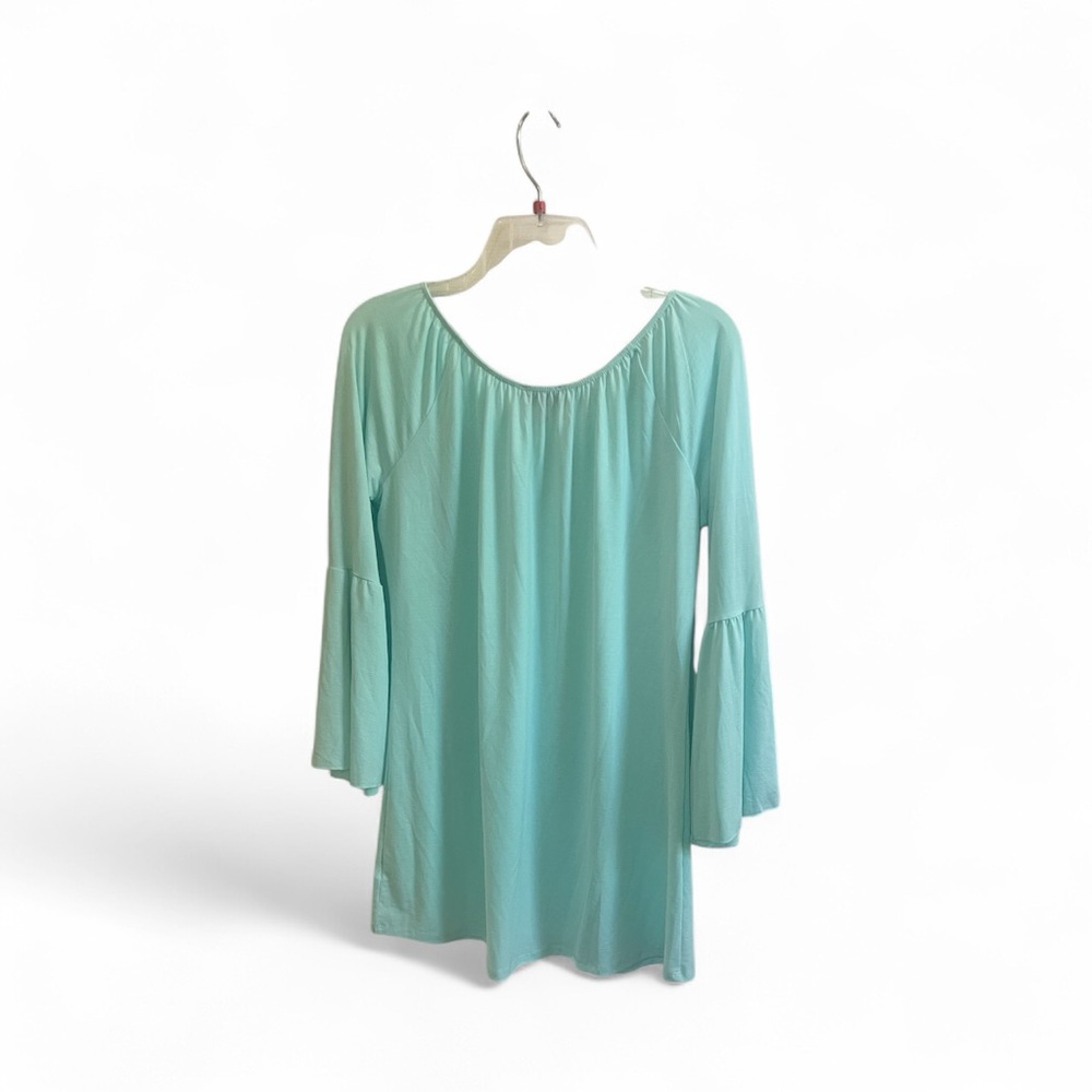 Melissa Paige Aqua Tunic Top - Picture 2 of 3